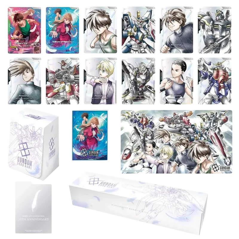 Gundam Card Game: Premium Accessory Set - Mobile Suit Gundam Wing- (PB01) - Image 2