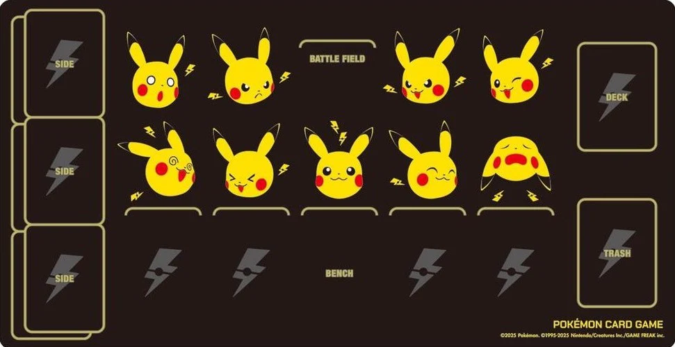 Pokemon Center Japan - Pikachu & Thunder playmat