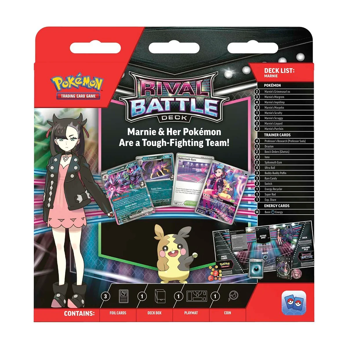 Pokémon Marnie Rival Battle Deck - Image 2