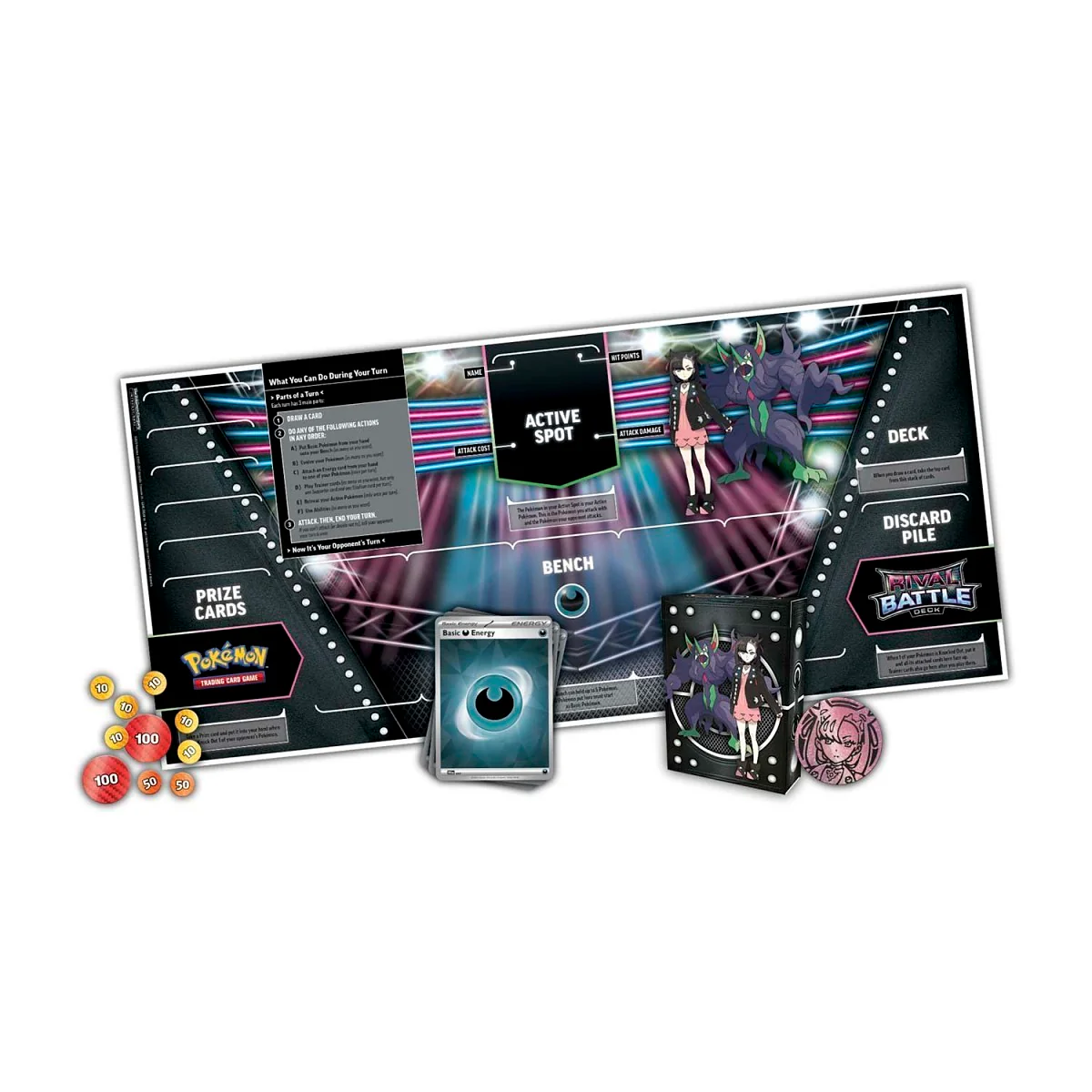 Pokémon Marnie Rival Battle Deck - Image 3