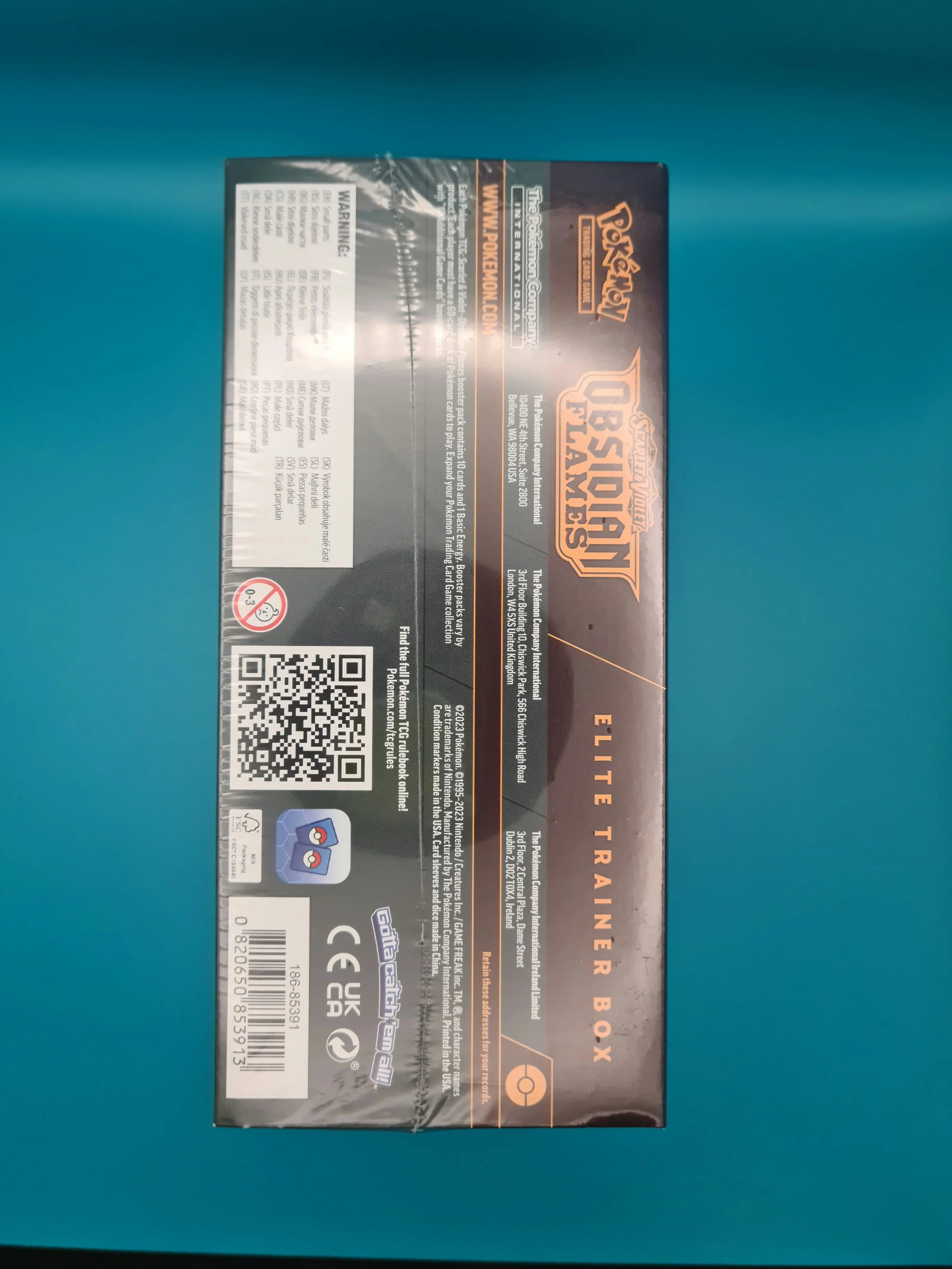 [Pre-Owned] Pokémon TCG: Obsidian Flames Elite Trainer Box - Image 6