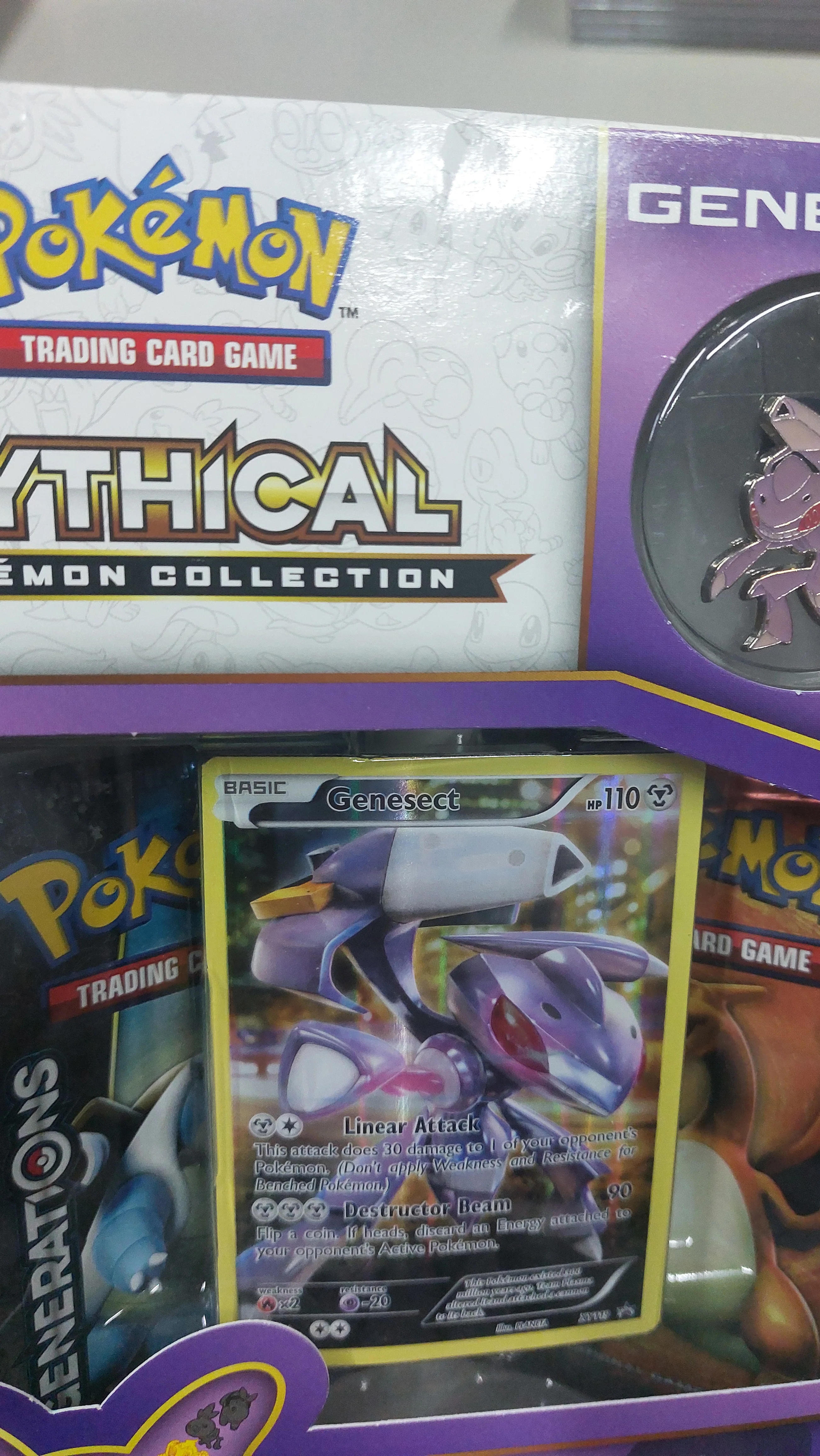 [Pre-Owned] Pokémon Genesect: Mythical Collection – SEALED - Image 6